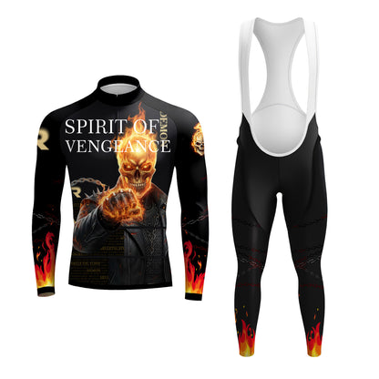 Flame of Retribution Men's Long Sleeve Cycling Kit