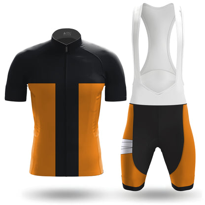 Orange Pulse Men's Short Sleeve Cycling Kit