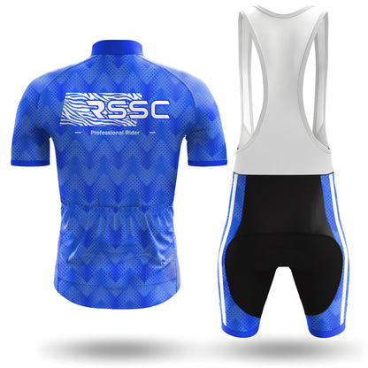 Digital Cobalt Men's Short Sleeve Cycling Kit