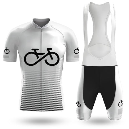 Ensemble de cyclisme « Le vélo pour toujours » pour homme à manches courtes