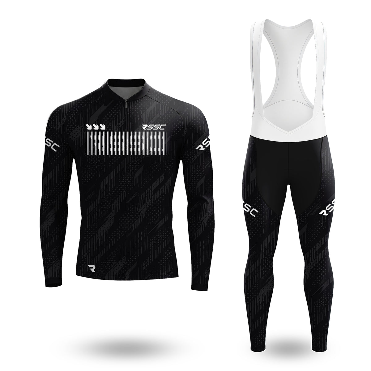 Carbon Trace Men's Long Sleeve Cycling Kit