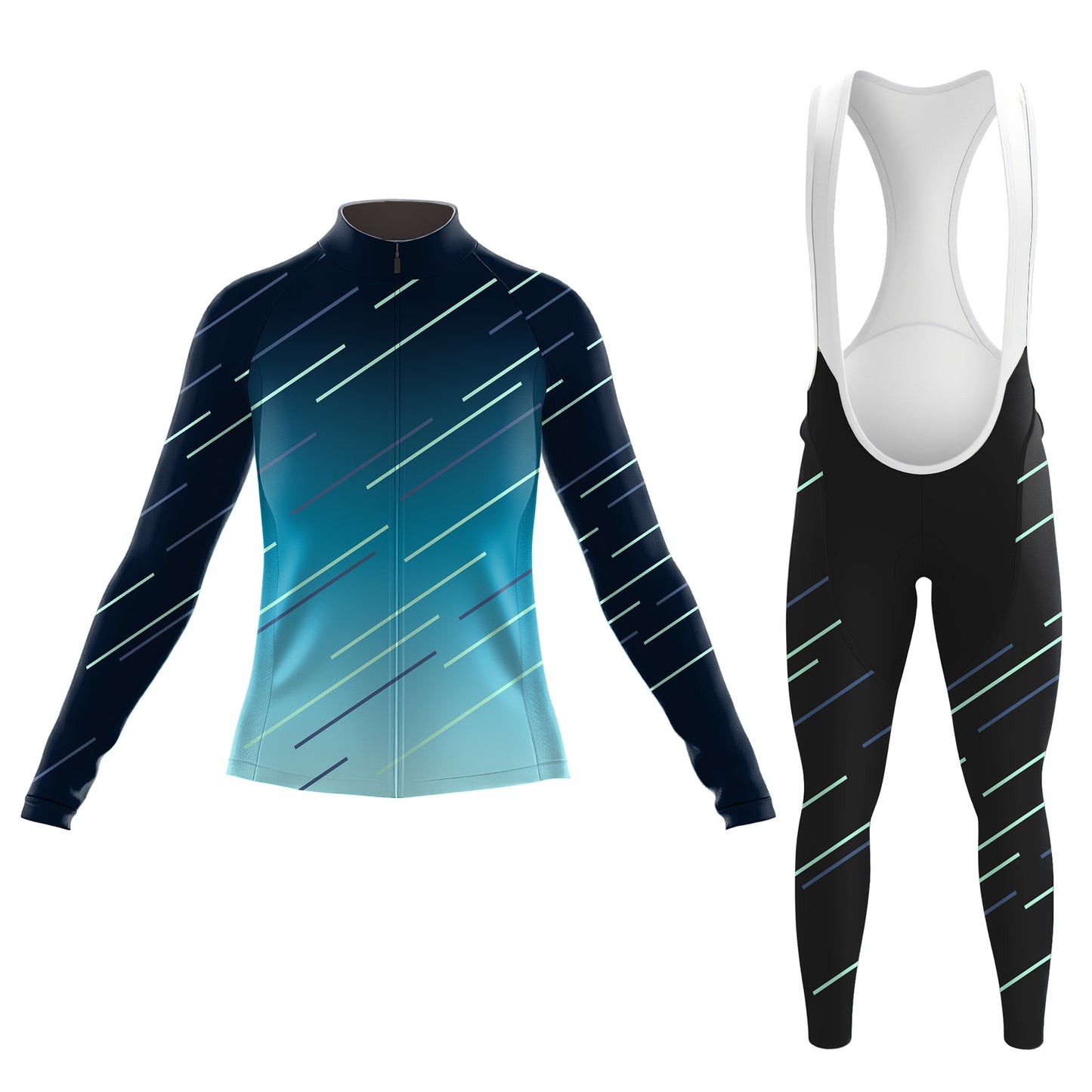 Gradient Women's Long Sleeve Cycling Kit