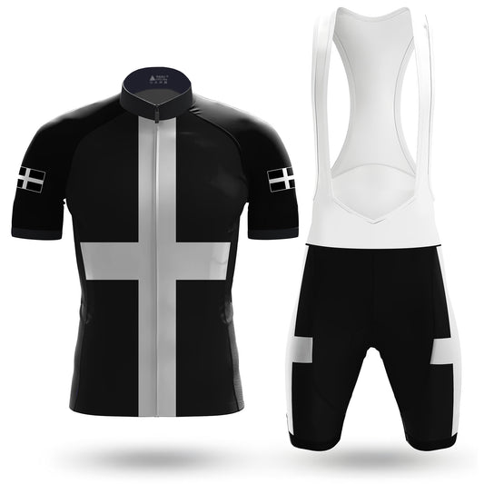 Cornish flag Men's Short Sleeve Cycling Kit