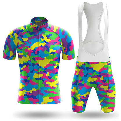 Neon Vanish pro Men's Short Sleeve Cycling Kit