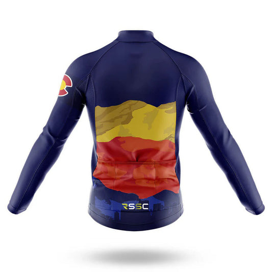 Maillot de cyclisme à manches longues pour homme Colorado Colors