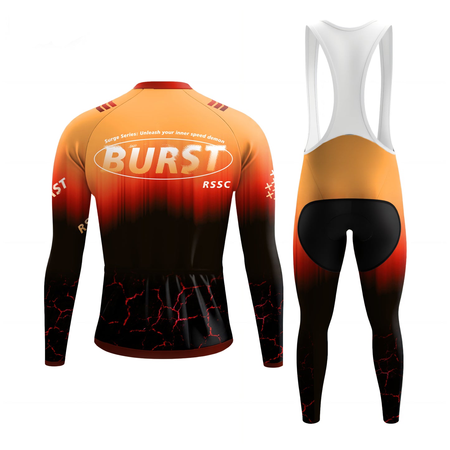 RSSC Burst Men's Long Sleeve Cycling Kit
