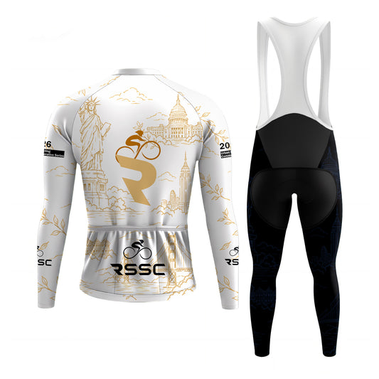 Bone Grab Langarm-Radtrikot für Herren