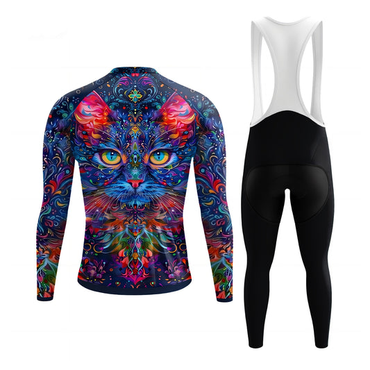 Tech Cat Men's Long Sleeve Cycling Kit