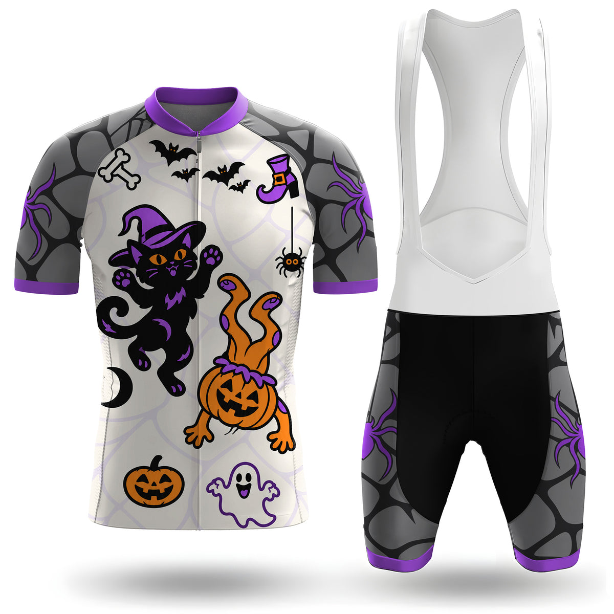 Tenue de cyclisme pour homme à manches courtes « Belgium White »