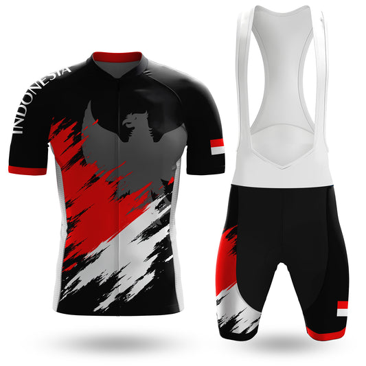 Completo da ciclismo da uomo a maniche corte Belgian Surrealismus
