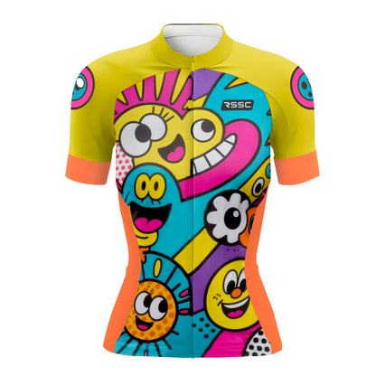 Smiling Sun Women's Short Sleeve Cycling Kit