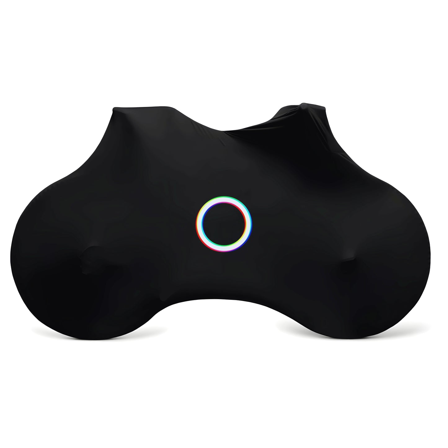 Colored ring cat Bicycle Full Cover