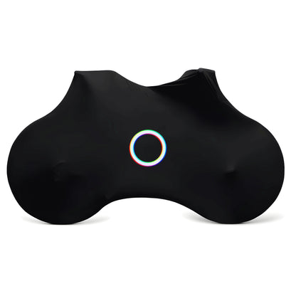 Colored ring cat Bicycle Full Cover