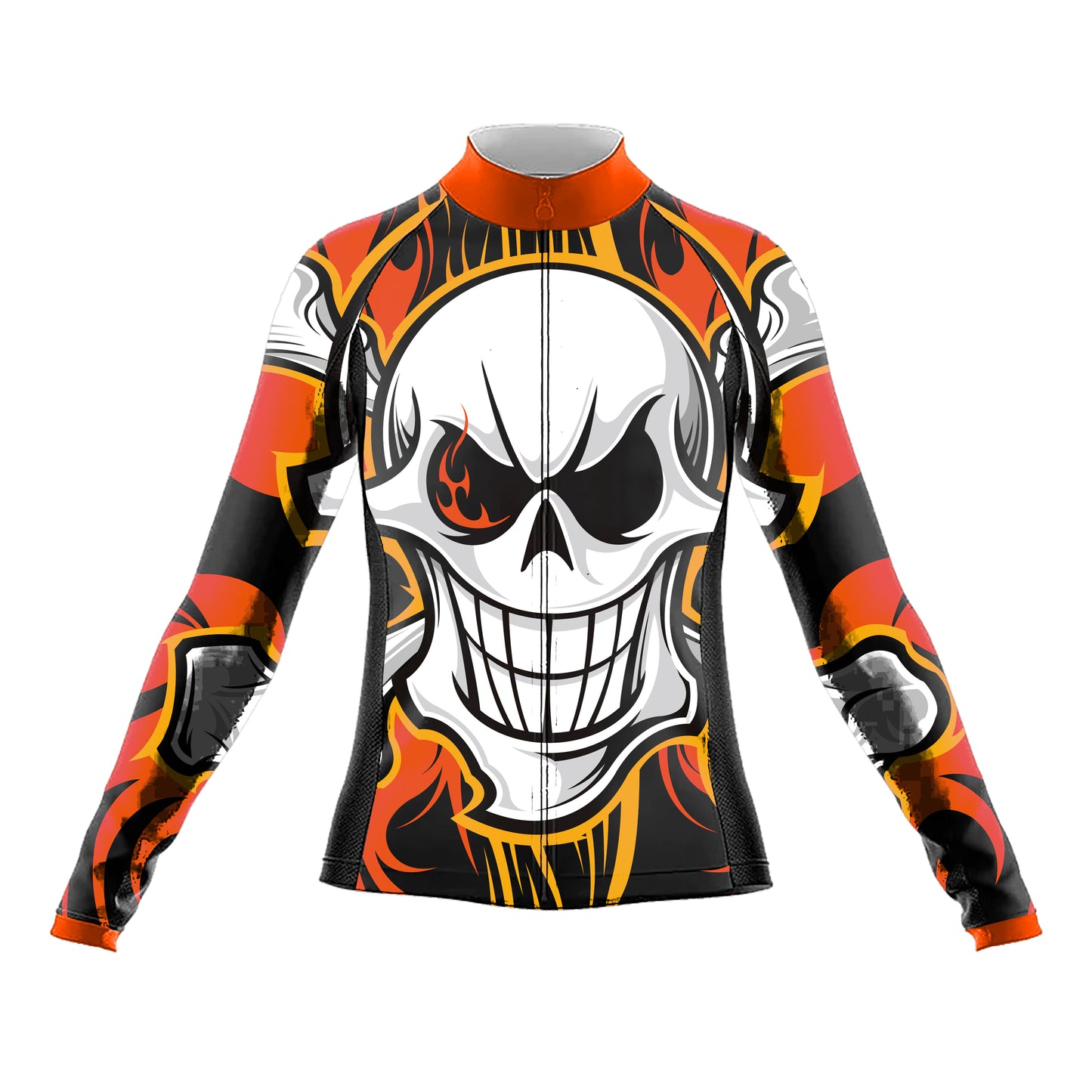 Sugar Skull Women's Long Sleeve Cycling Kit