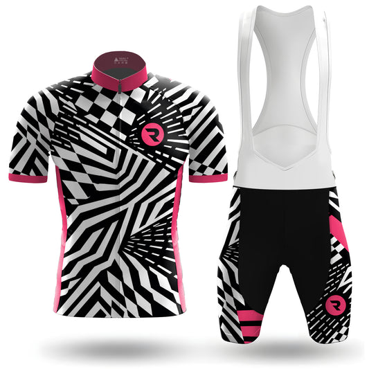 Zebra Glitch Men's Short Sleeve Cycling Kit