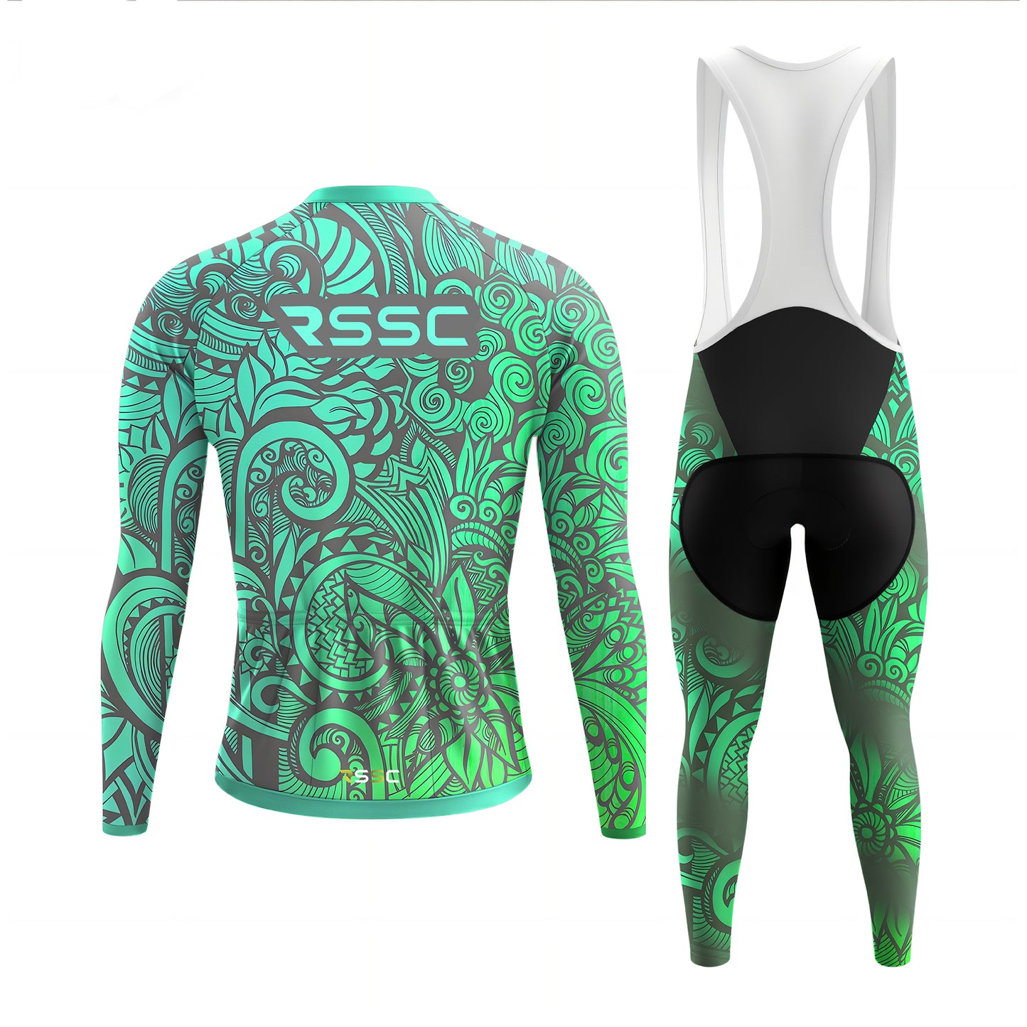 Polynesian Botanical Garden Men's Long Sleeve Cycling Kit