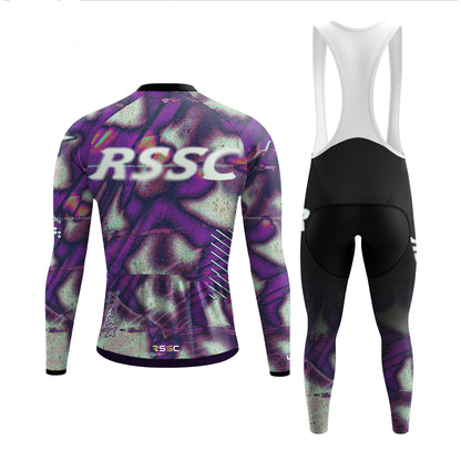 RSSC Fearless Violet Men's Long Sleeve Cycling Kit
