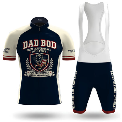 DAD BOD Men's Short Sleeve Cycling Kit