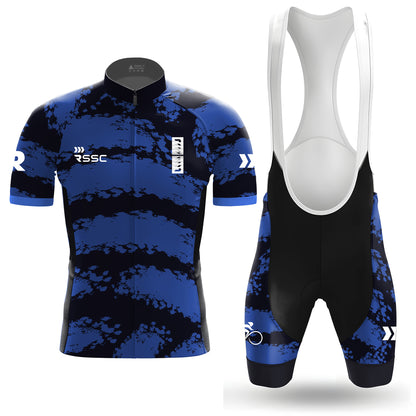 Cobalt Current Men's Short Sleeve Cycling Kit