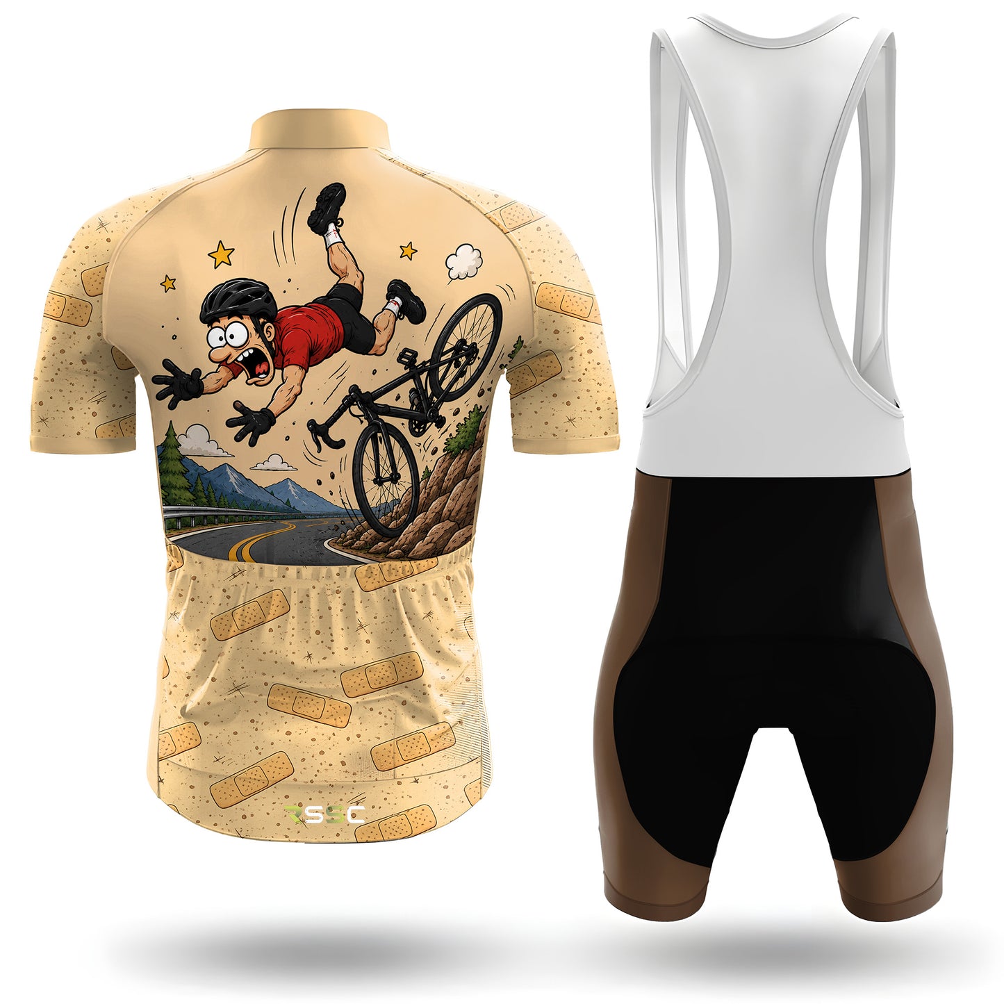 Stunt Rider Men's Short Sleeve Cycling Kit