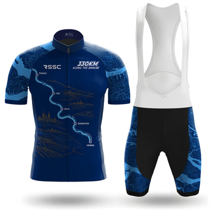 Along the Danube Men's Short Sleeve Cycling Kit