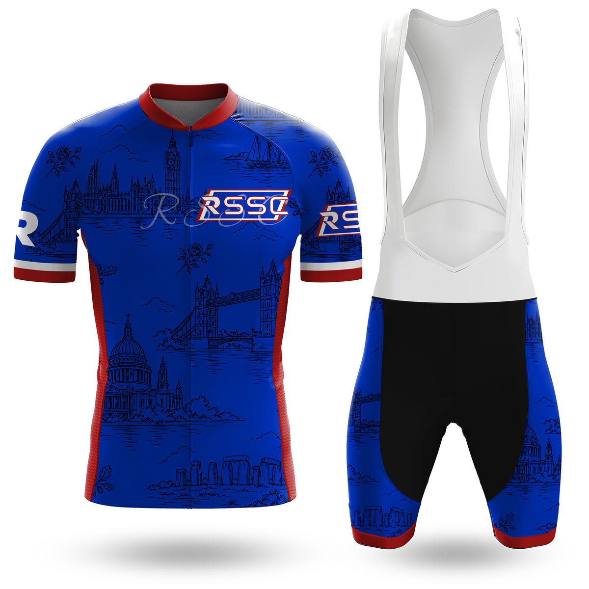 Tenue de cyclisme à manches courtes Golden Airds pour homme