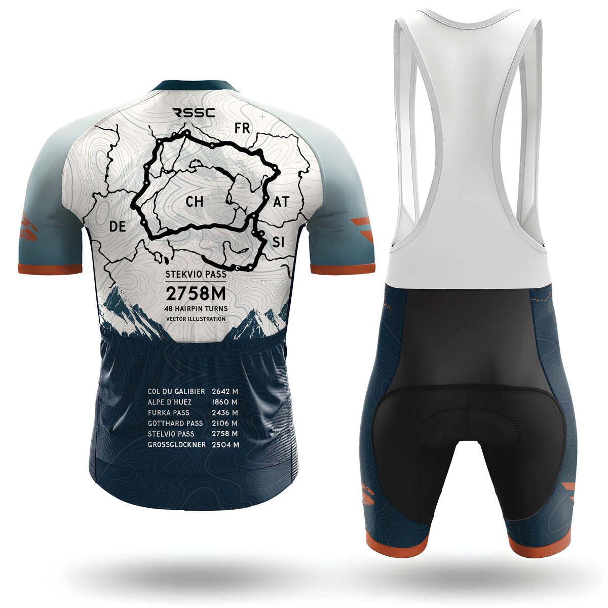 Alpine Loop Men's Short Sleeve Cycling Kit