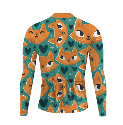 Cats Cats Cats! Men's Long Sleeve Cycling Kit