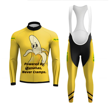 Super big banana Men's Long Sleeve Cycling Kit