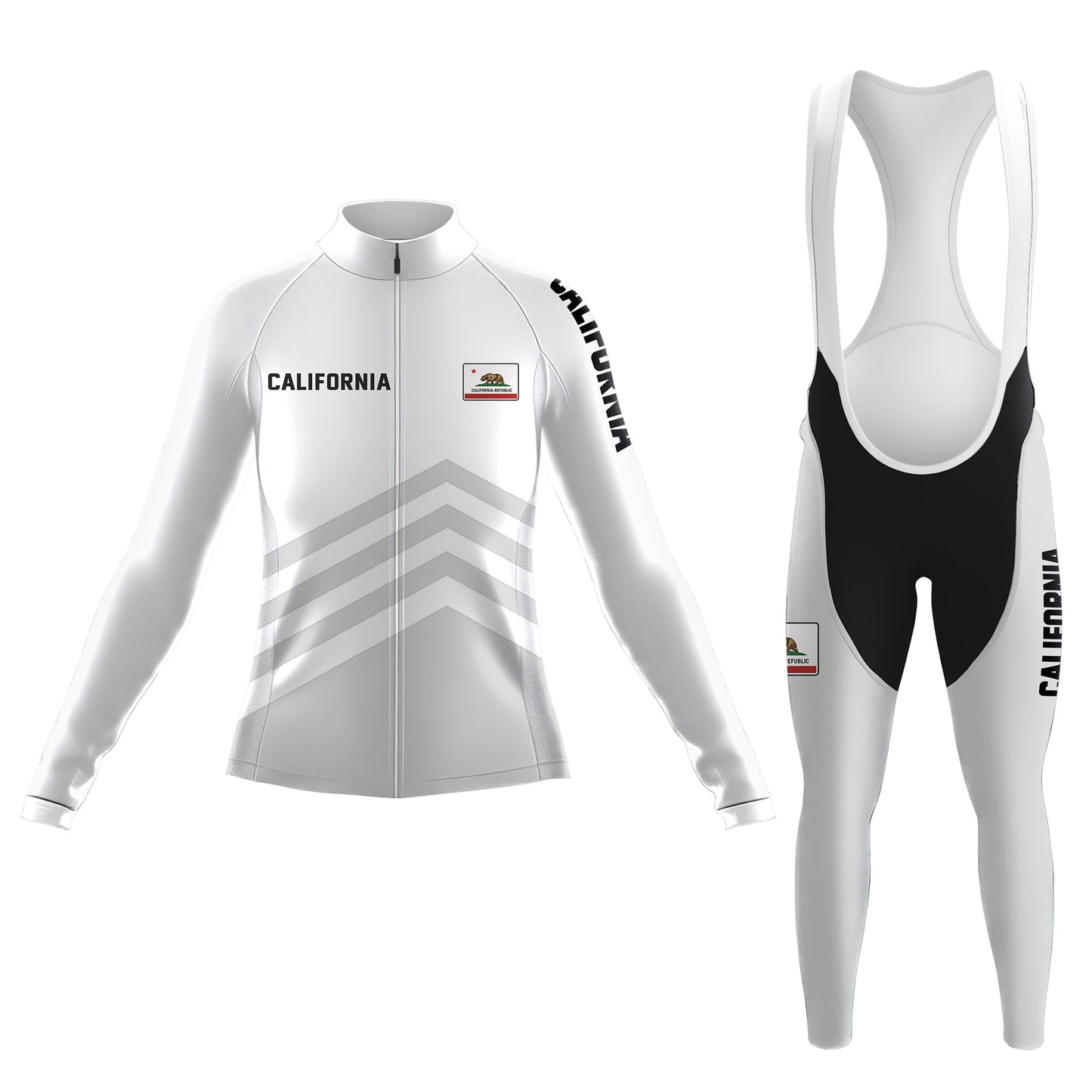California Women's Long Sleeve Cycling Kit