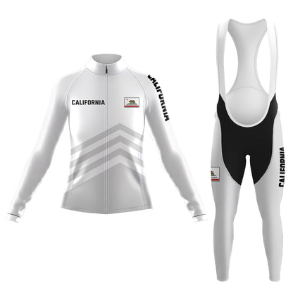 California Women's Long Sleeve Cycling Kit