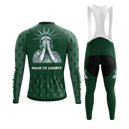 Liberty Ride Men's Long Sleeve Cycling Kit