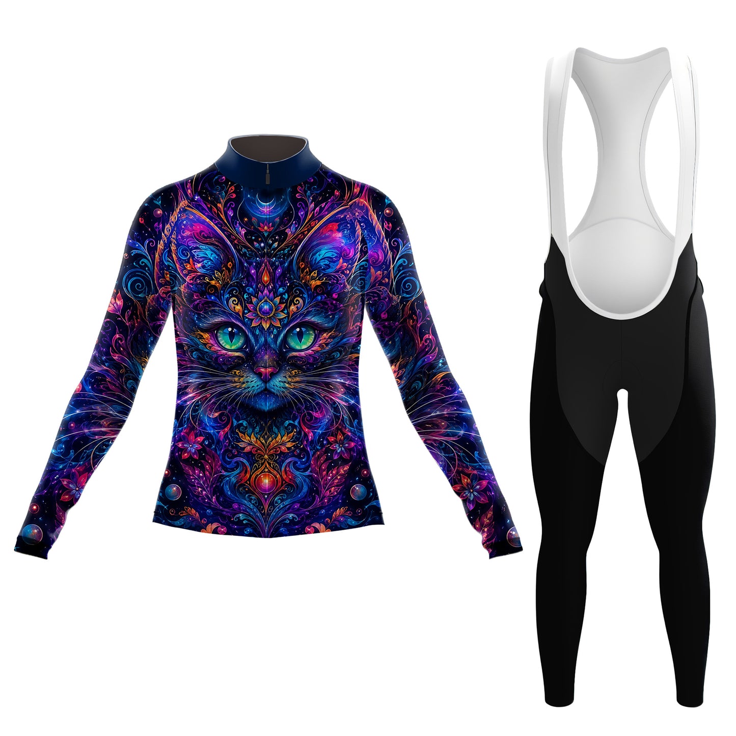 Tech Cat Women's Long Sleeve Cycling Kit