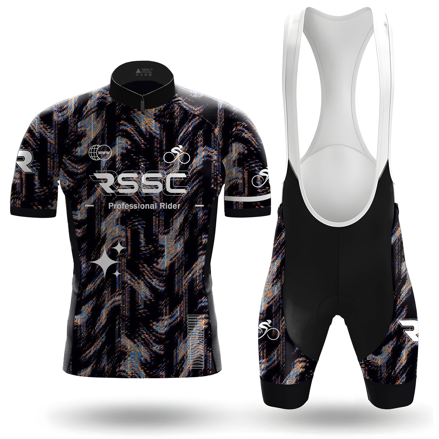 RSSC Glitch Signal Pro Men's Short Sleeve Cycling Kit