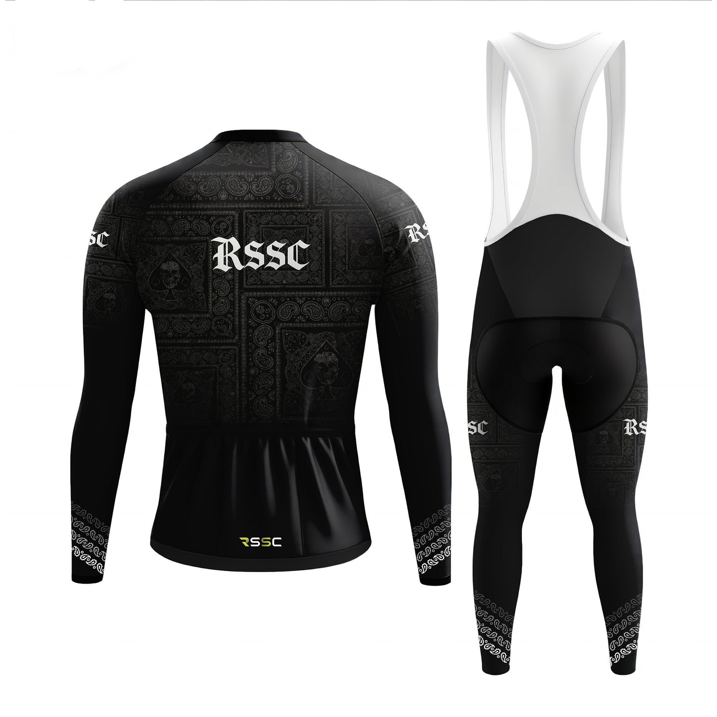 Paisley  Men's Long Sleeve Cycling Kit