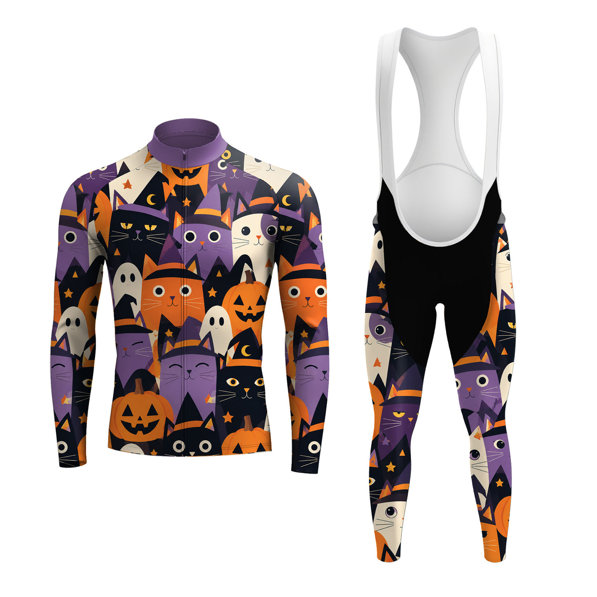 Completo da ciclismo a maniche lunghe da uomo Bone Grab