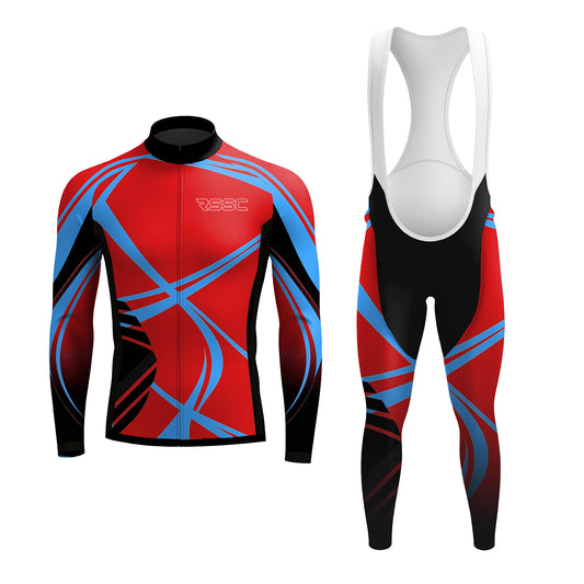 Infrared Drift Men's Long Sleeve Cycling Kit