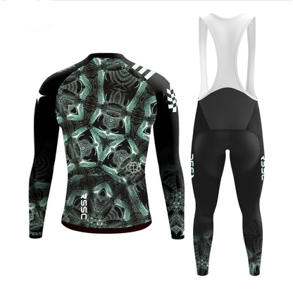 Tribal Mandala Men's Long Sleeve Cycling Kit