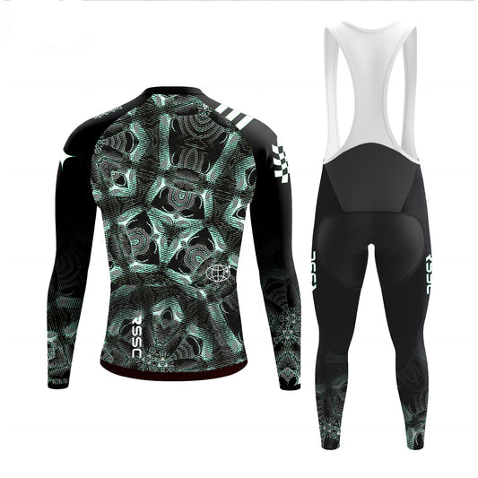 Tribal Mandala Men's Long Sleeve Cycling Kit