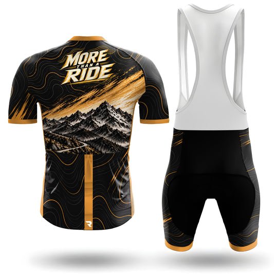 Golden Mountain Rider Men's Short Sleeve Cycling Kit