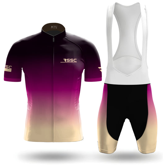 Amethyst Fade Men's Short Sleeve Cycling Kit
