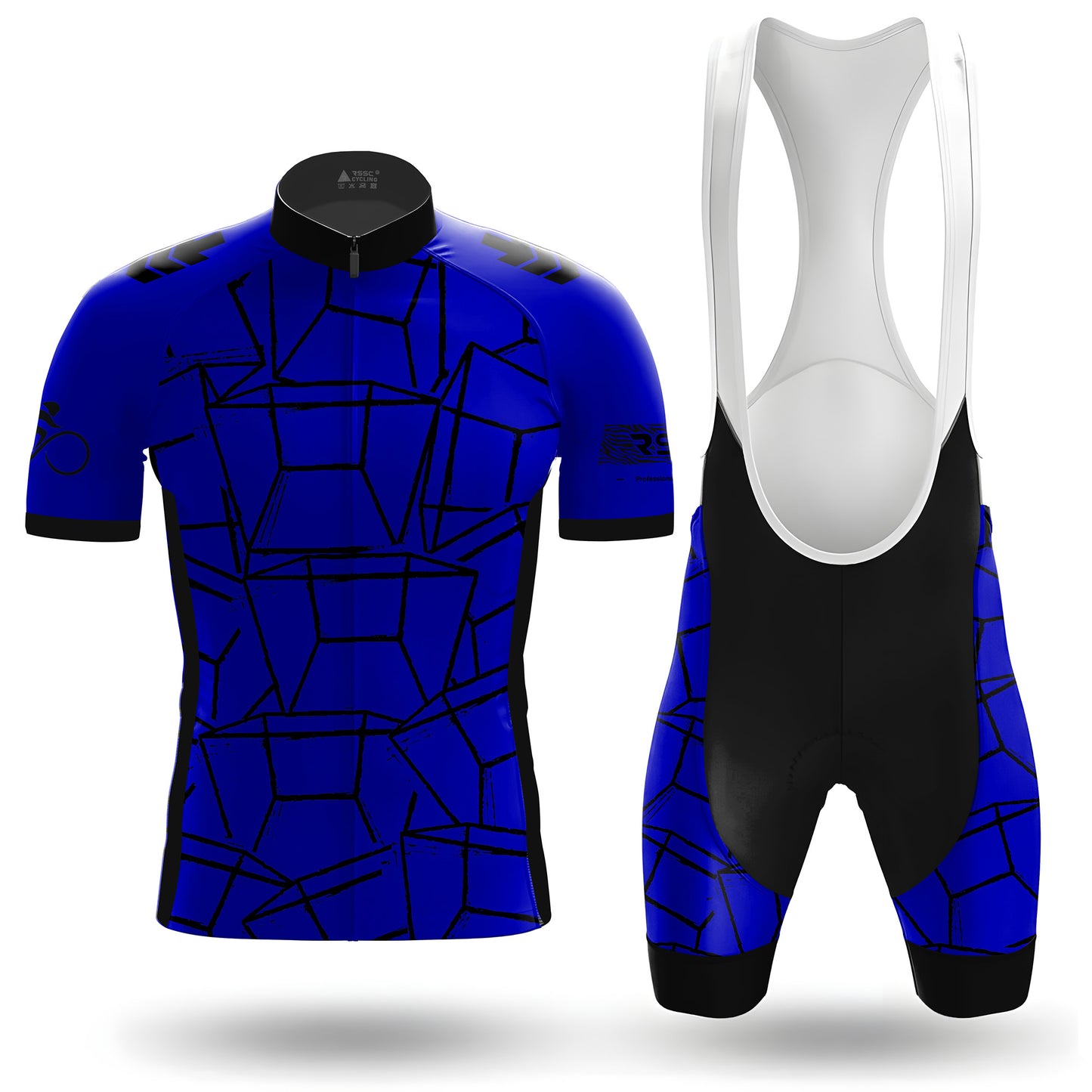 Deep Sea Cube Men's Short Sleeve Cycling Kit