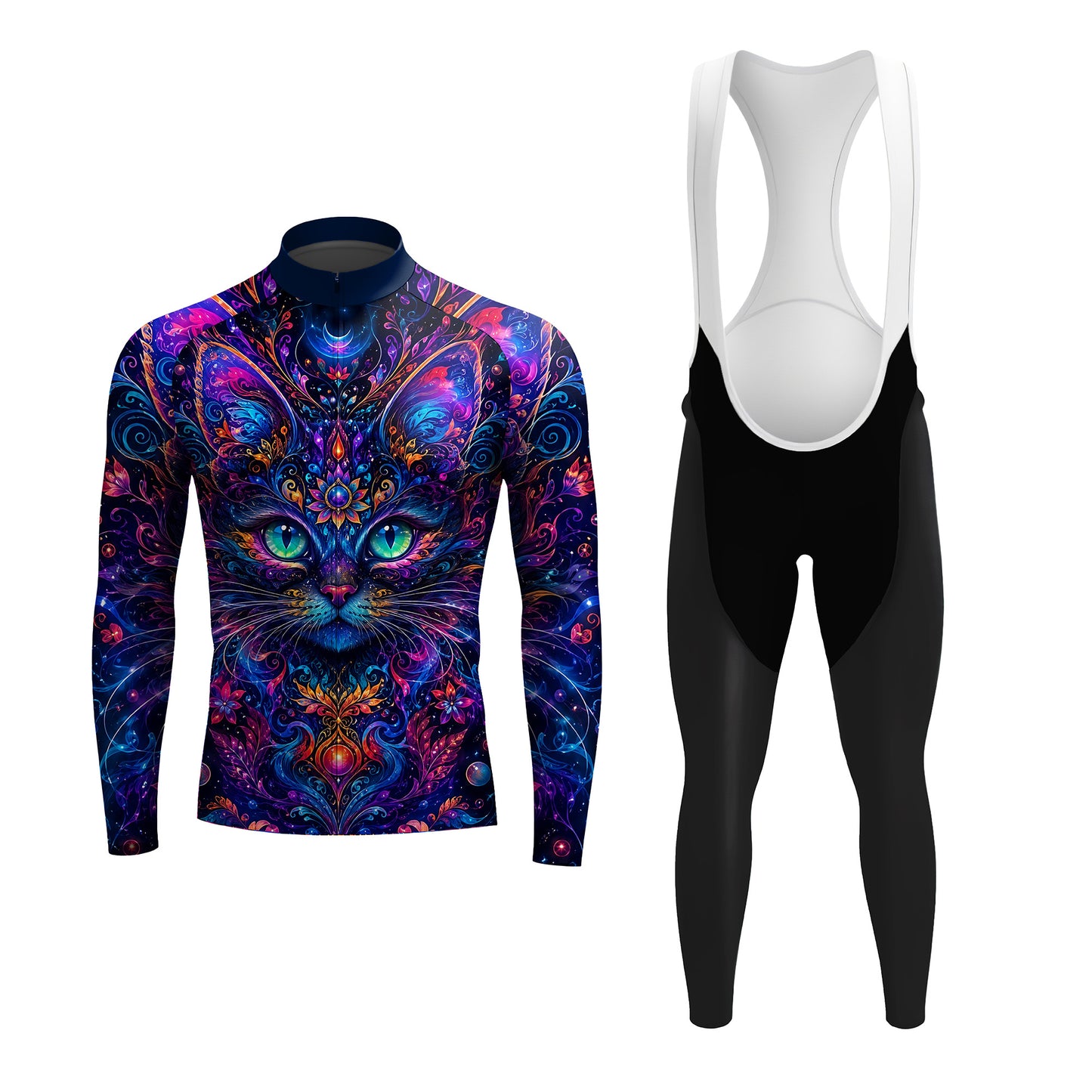 Tech Cat Men's Long Sleeve Cycling Kit
