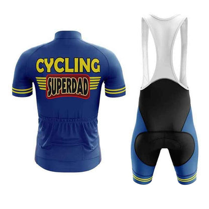 Cycling Super Dad Men's Short Sleeve Cycling Kit | Rsscsports