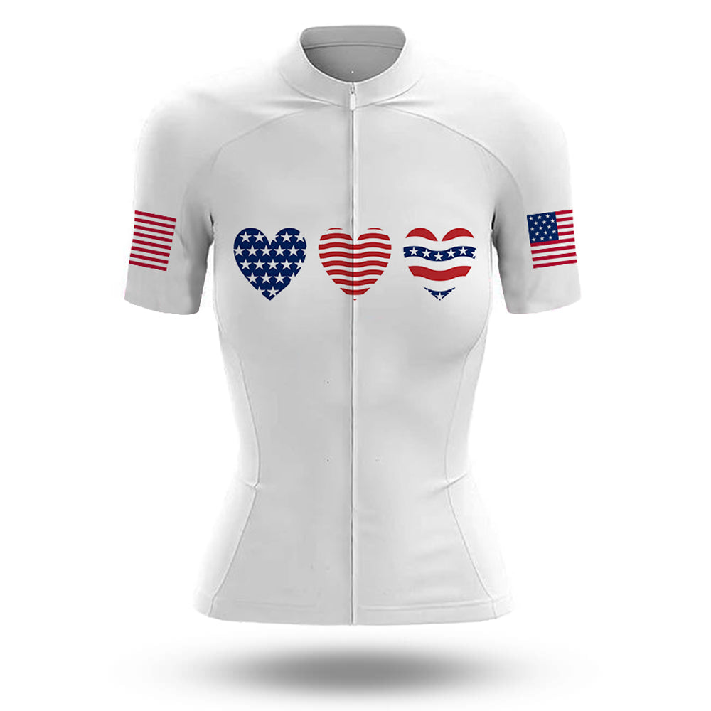 Love USA Women's Cycling Kit | Rsscsports