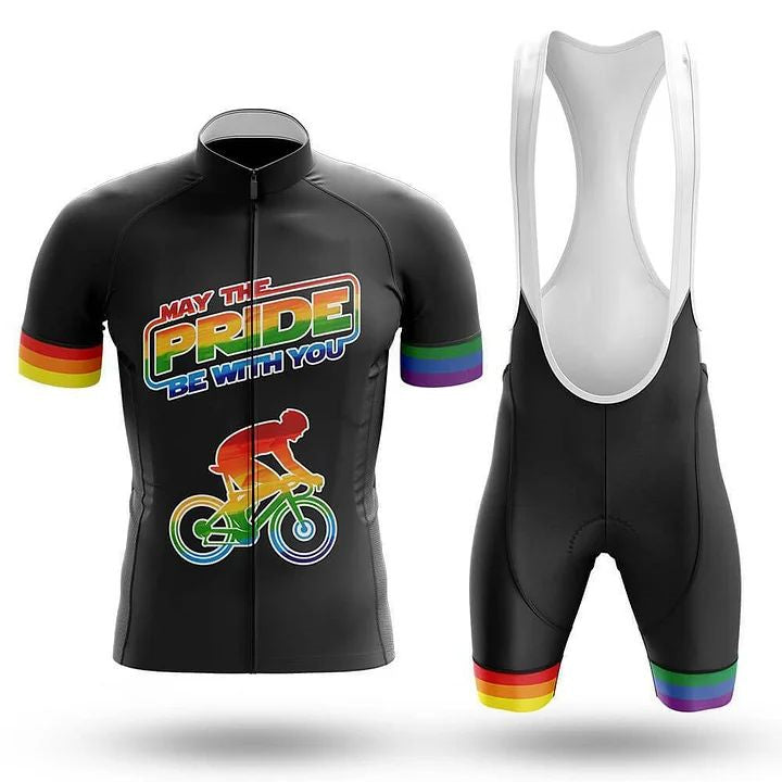 The Pride Be With You Men's Short Sleeve Cycling Kit | Rsscsports