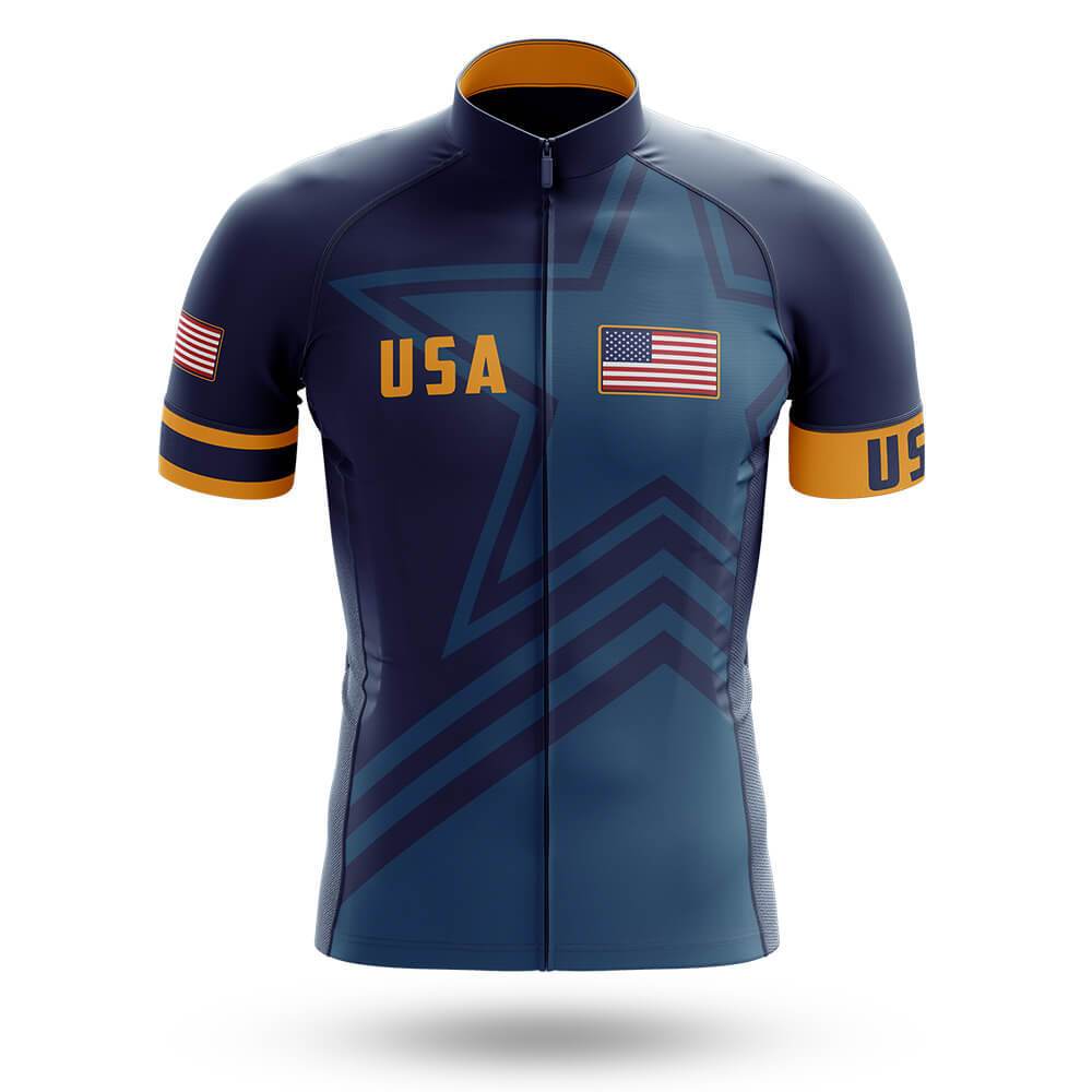 USA S5 Navy Men's Short Sleeve Cycling Kit | Rsscsports