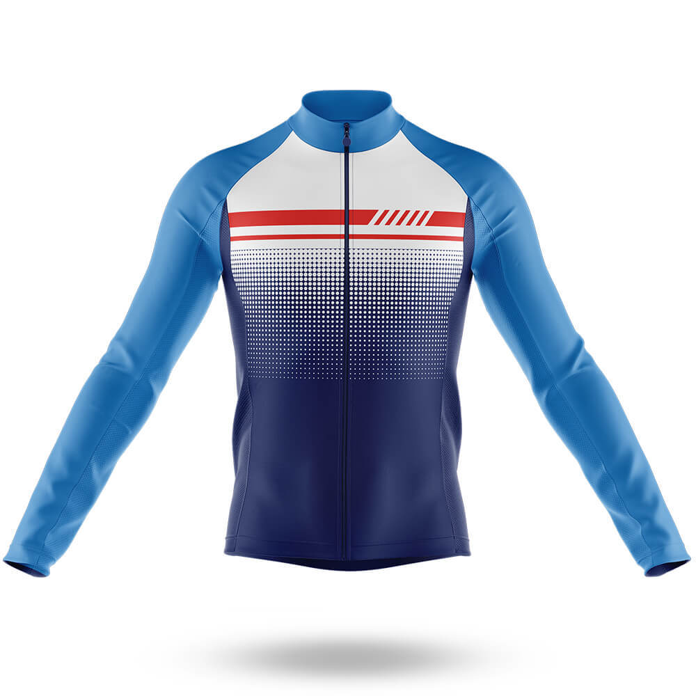 Blue Red Men's Cycling Kit | Rsscsports