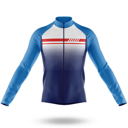 Blue Red Men's Cycling Kit | Rsscsports