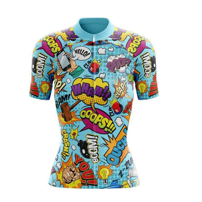 Comic Association Women's Short Sleeve Cycling Kit